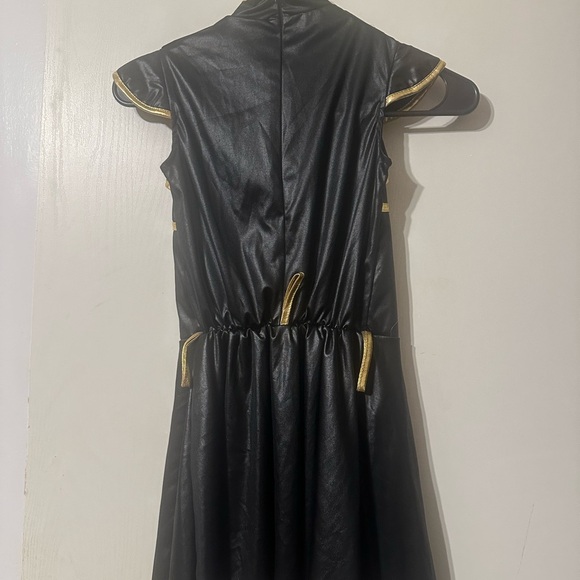 DC Black and Gold BatGirl Superhero Costume - Picture 5 of 9